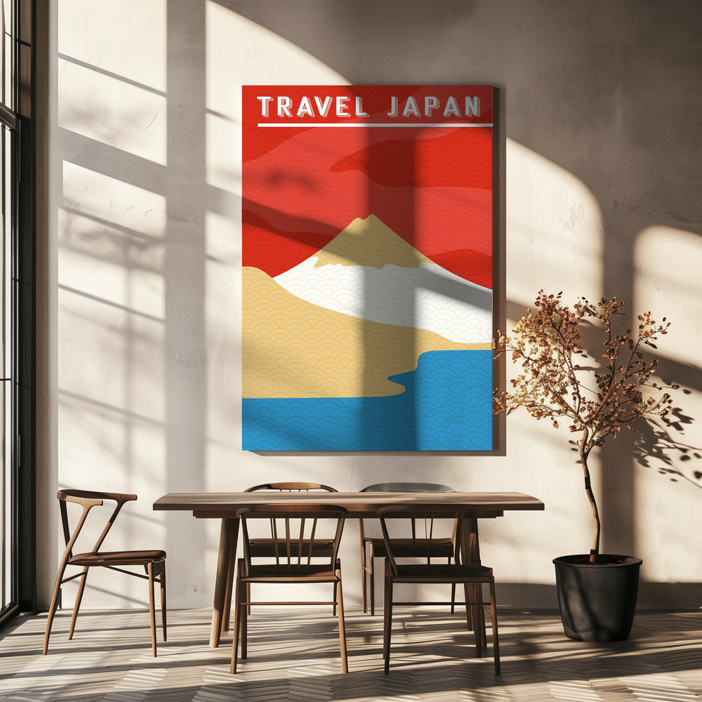 Traval Japan Minimilism Ii | Canvas