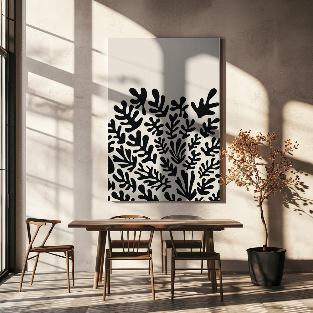 Henri Matisse Black Algae Collection #2 | Canvas