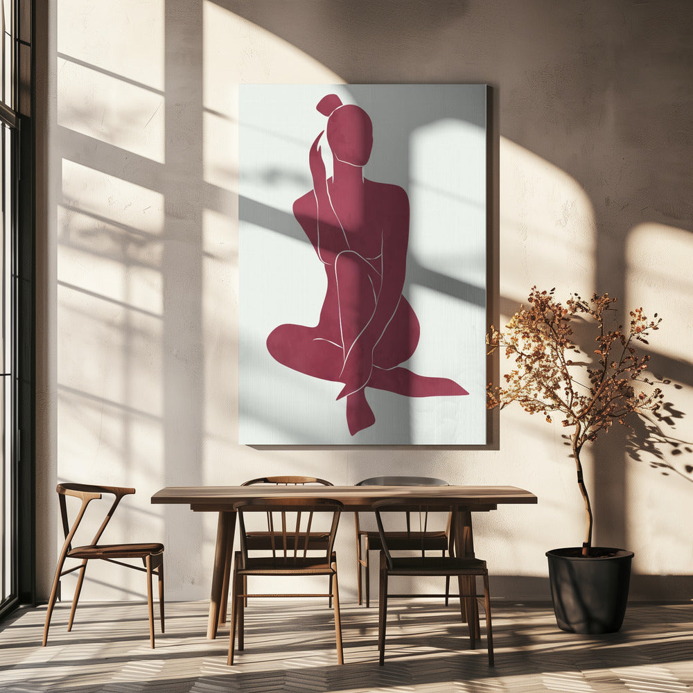 Henri Matisse Minimal Woman #3 | Canvas