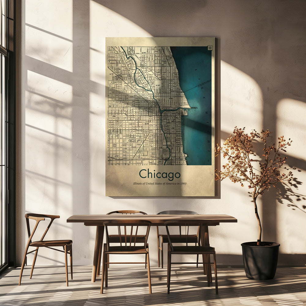 Chicago map | Canvas