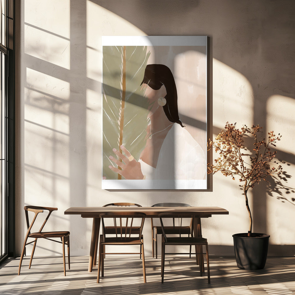 Kasvityttö | Canvastaulut