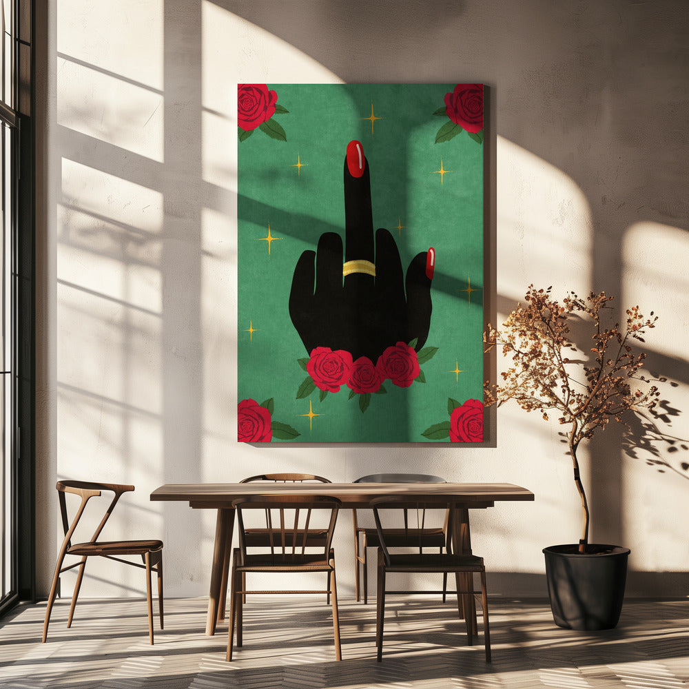 Middle Finger | Canvas