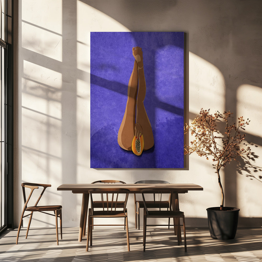 Meine Papaya | Leinwand-Bilder