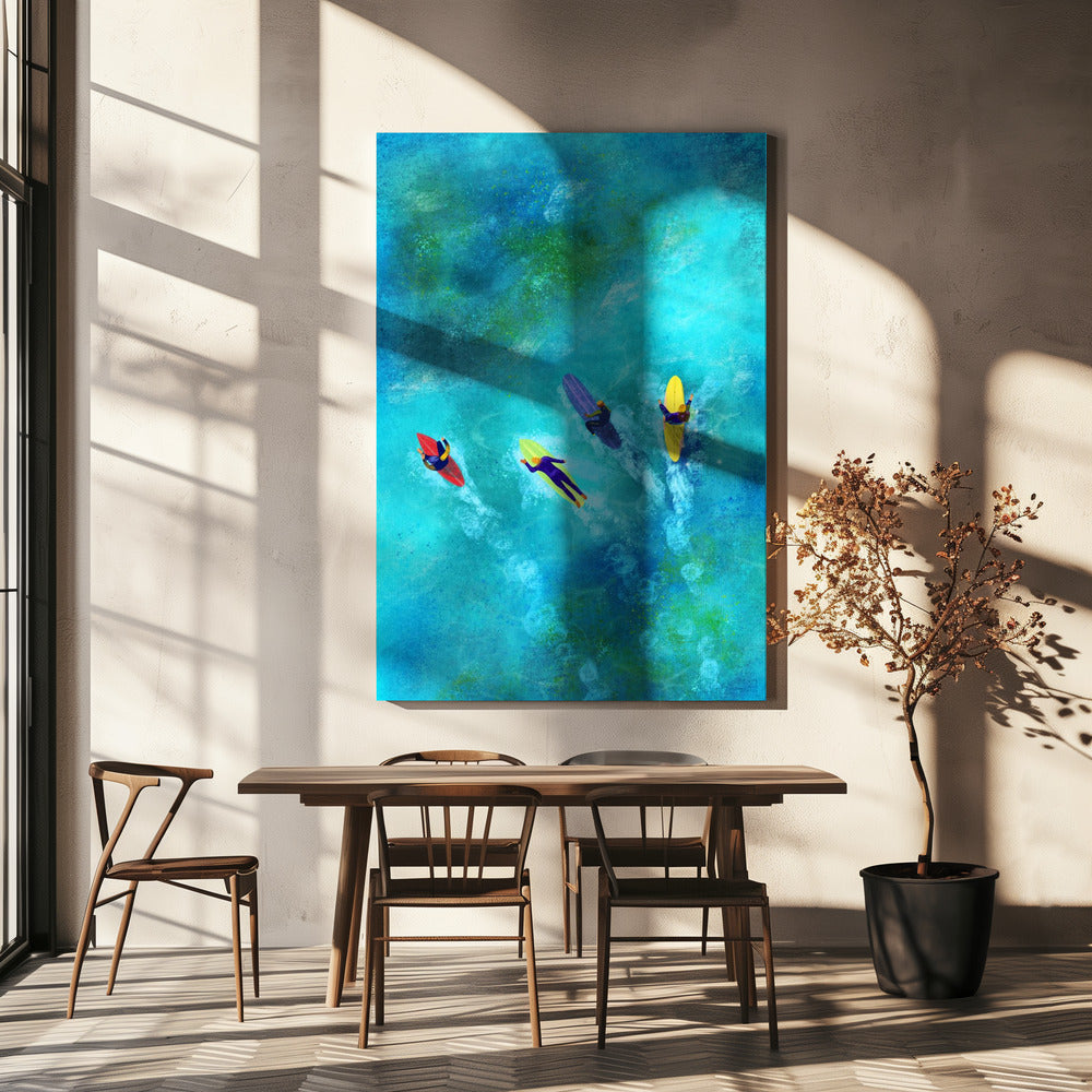 Surfer-Typen | Leinwand-Bilder