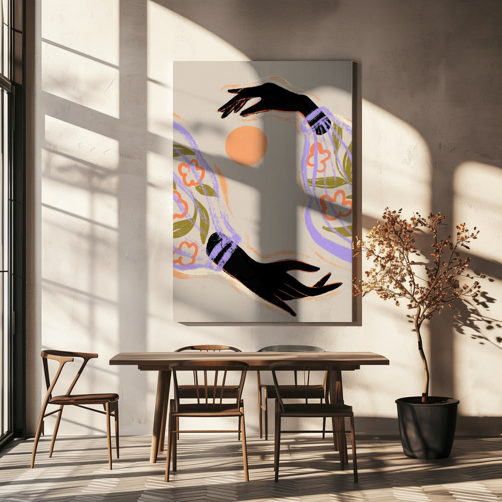 Umarme die Sonne | Leinwand-Bilder