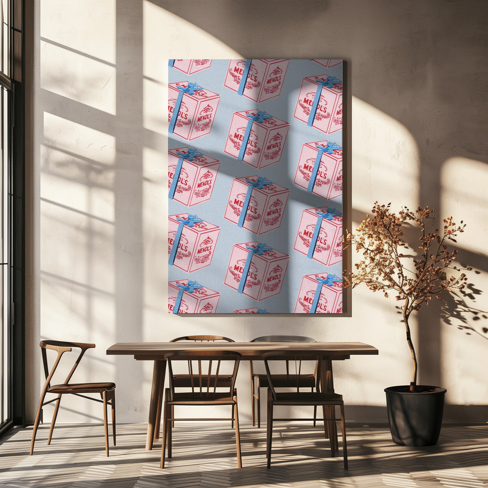 Mendl's Box Pattern | Canvas
