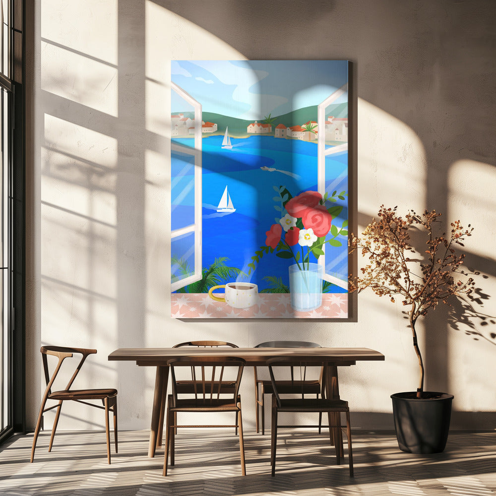 Widok na wyspę | Wydruki na łótnie