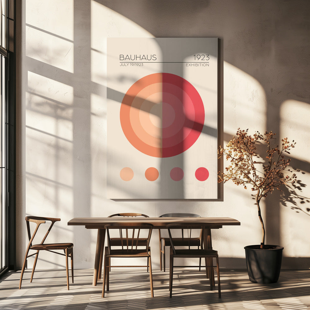 Bauhaus Pink -asunto | Canvastaulut