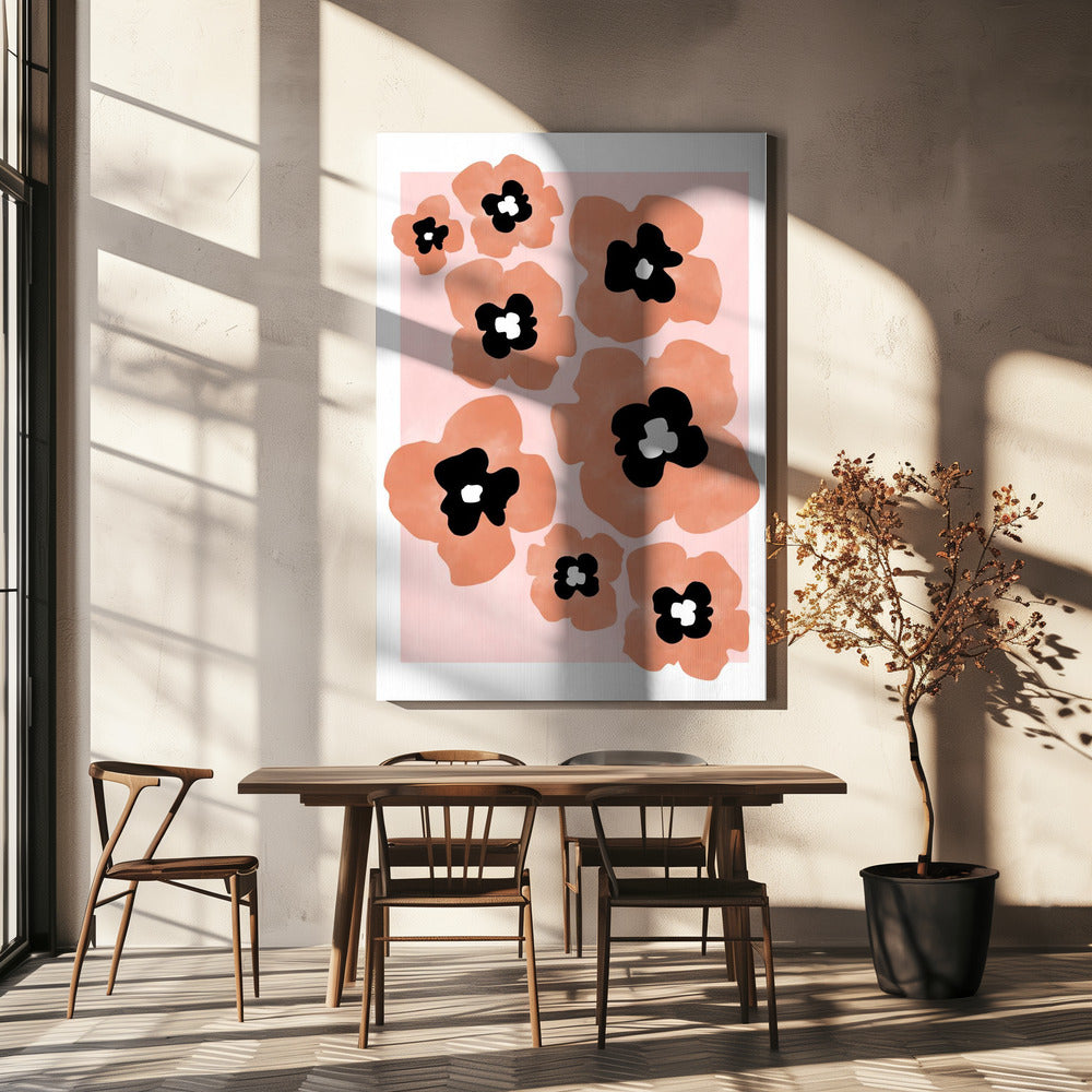 Blomsterharmoni | Lærredsbilleder