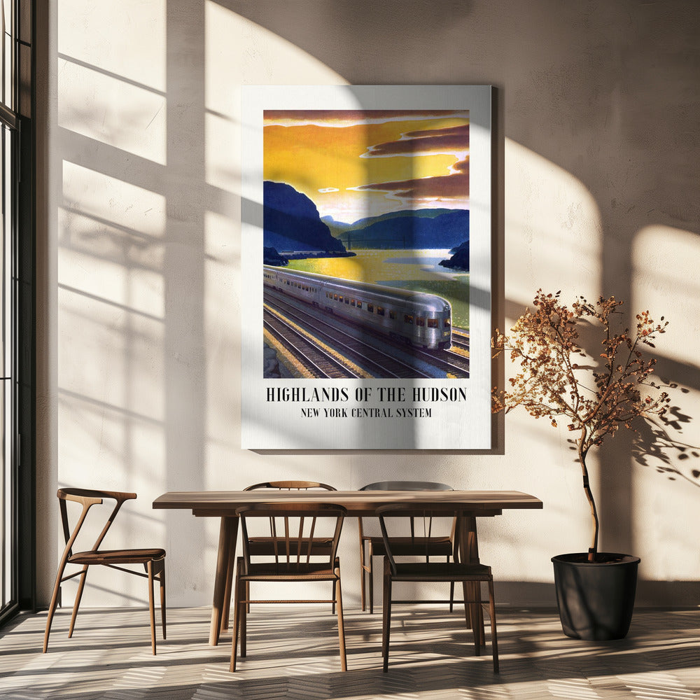 Wyżyny Hudsonu, system centralny Nowego Jorku | Wydruki na łótnie