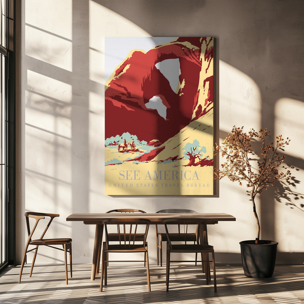 Katso Amerikkaa Julisteet - Taidevedokset | Canvastaulut