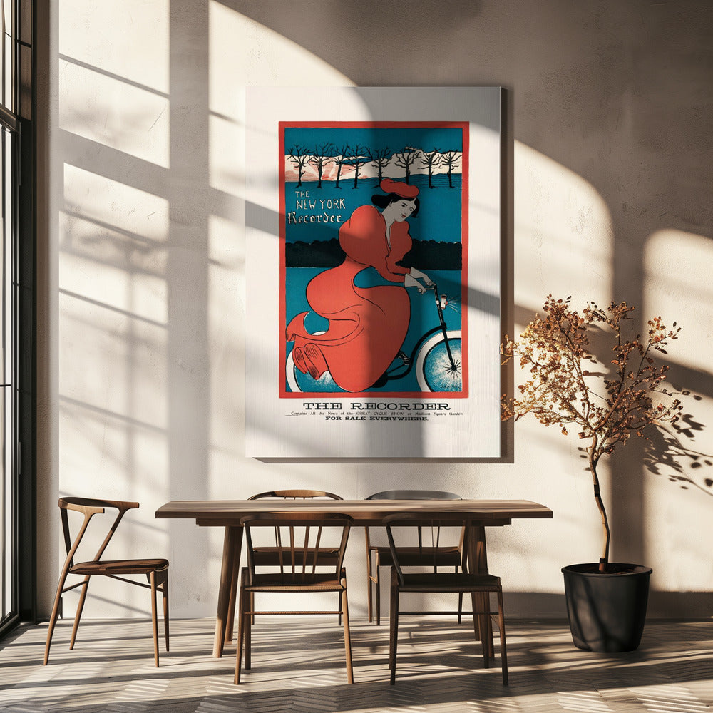 The New York Recorder (1895) autorstwa GF Scotson Clark | Wydruki na łótnie