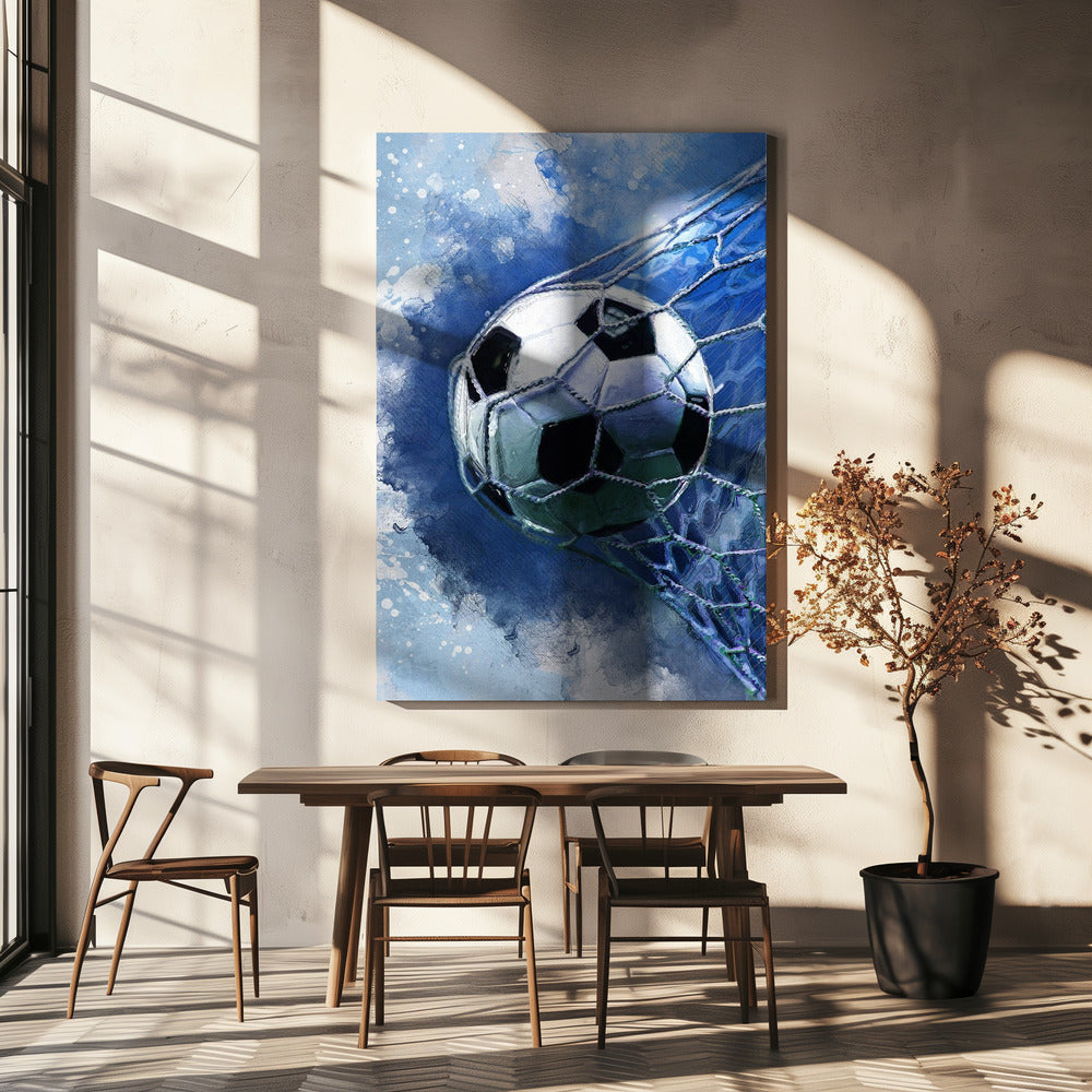 Fußball 3 Sportkunst | Leinwand-Bilder