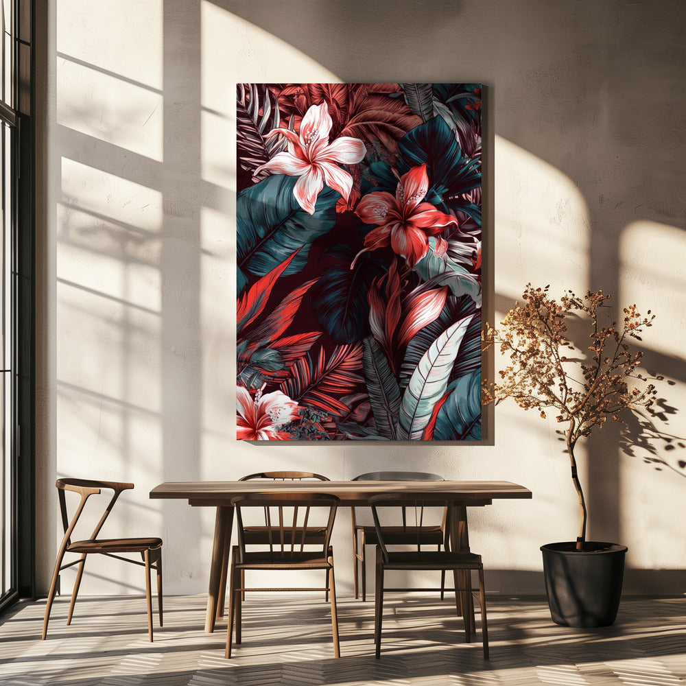 Tropical flora 2 | Canvas