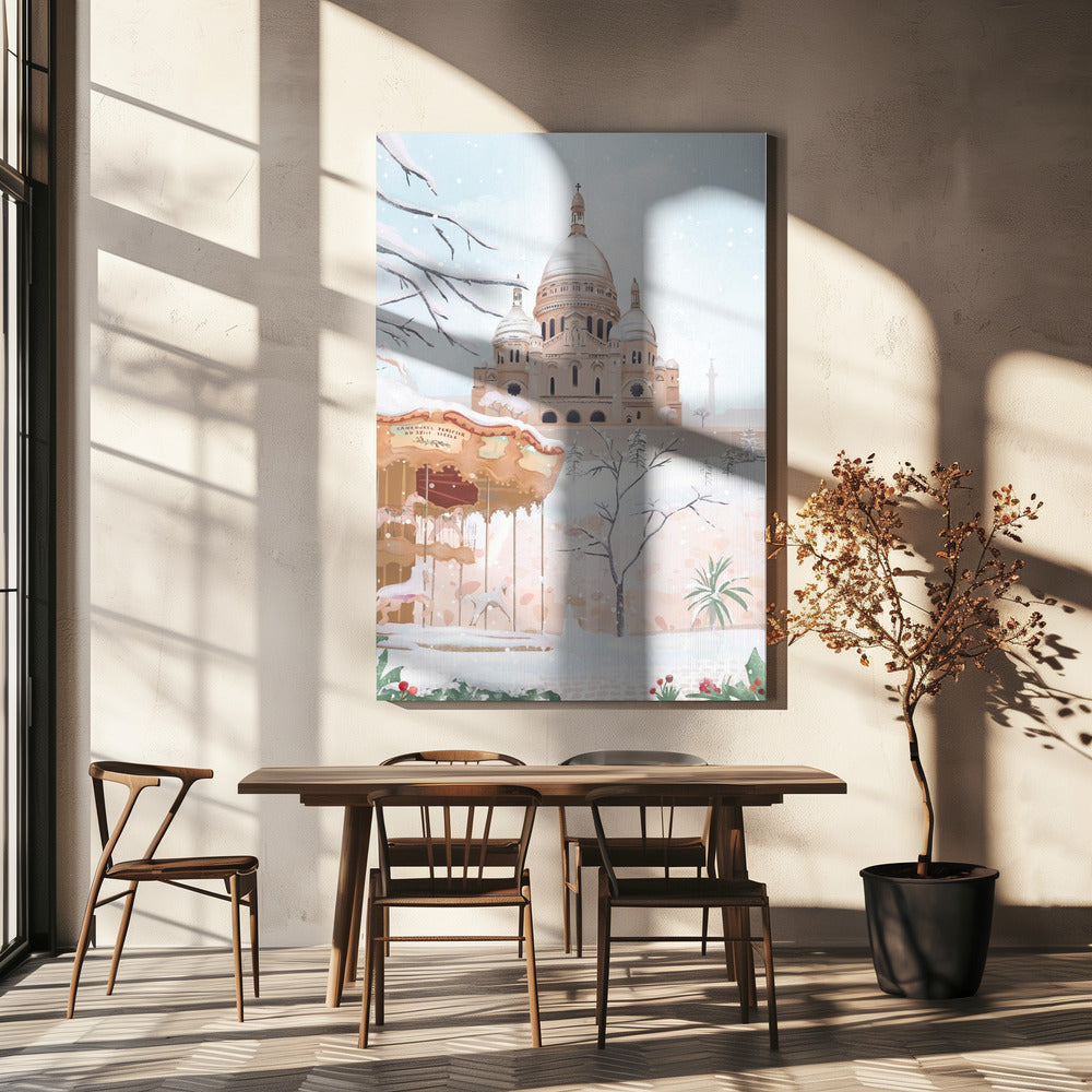 Talvi Pariisissa | Canvastaulut
