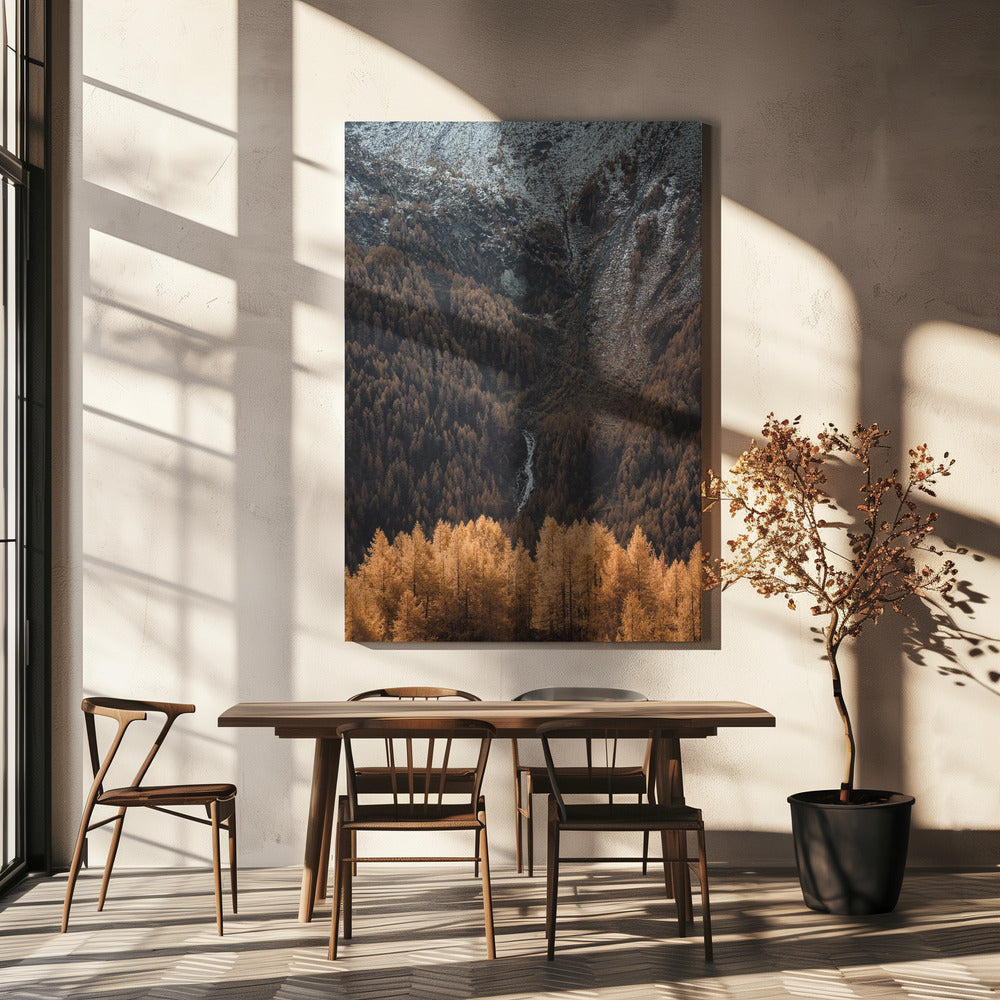 Les chutes de draperie | Tableaux sur Toile