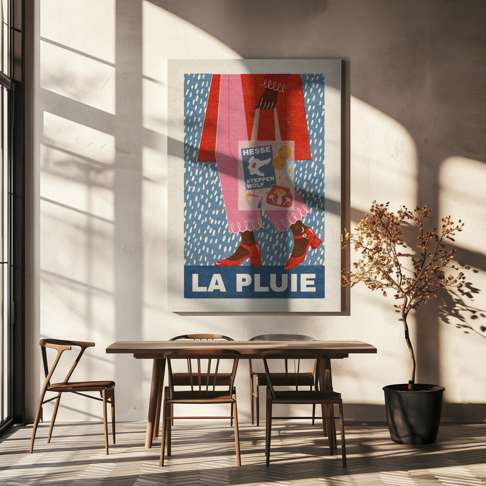 La Pluie French Style | Canvas