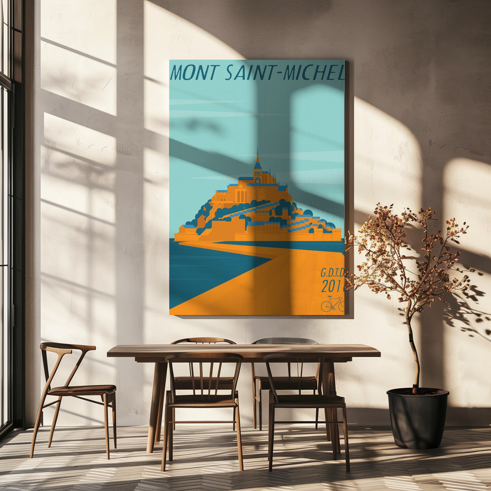 Mont Saint-Michel Canvastaulut