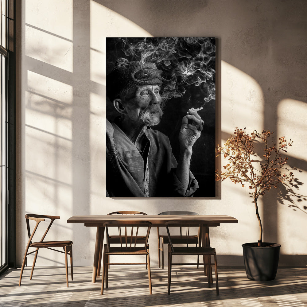 Smoking 02 | Canvas
