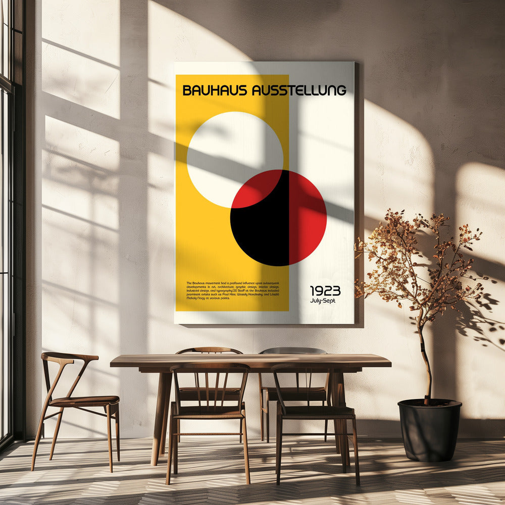 Bauhaus-näyttely | Canvastaulut