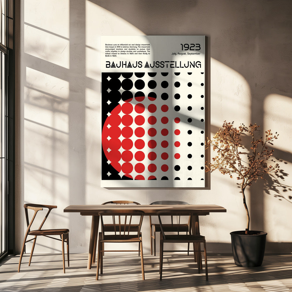 Bauhaus Ausstellung | Leinwand-Bilder