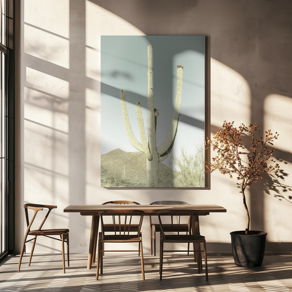 PARK NARODOWY SAGUARO Stary olbrzymi saguaro | Wydruki na łótnie