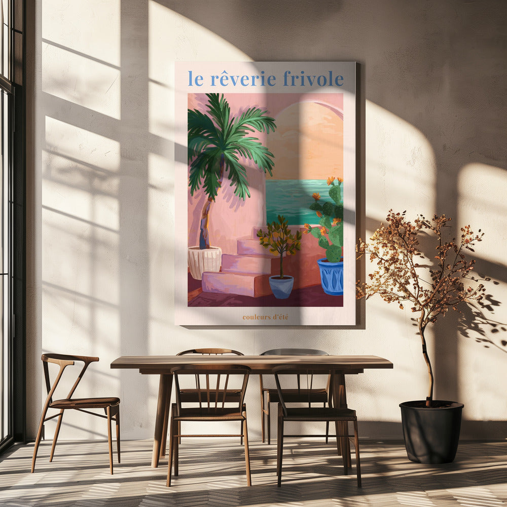 Die frivole Träumerei - Palm | Leinwand-Bilder