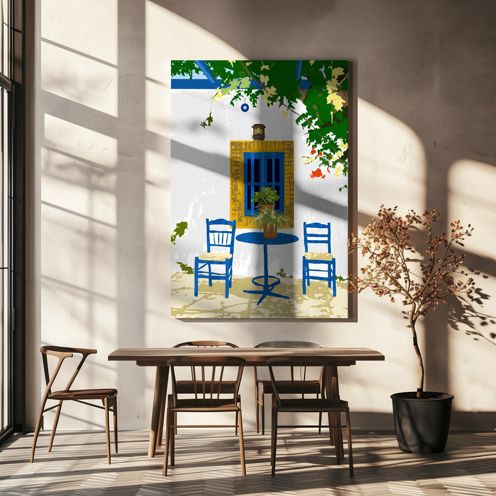 Griechischer Urlaub für zwei | Leinwand-Bilder