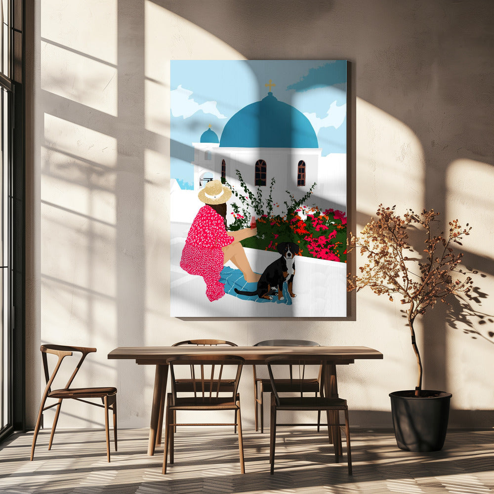 Kreikkalainen kotimatka | Canvastaulut
