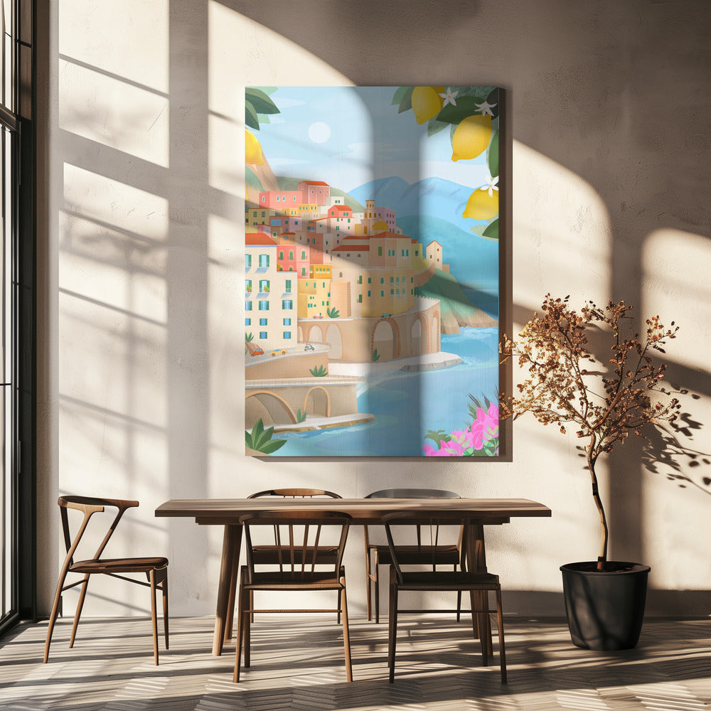 Amalfi Coast, Italy | Canvas
