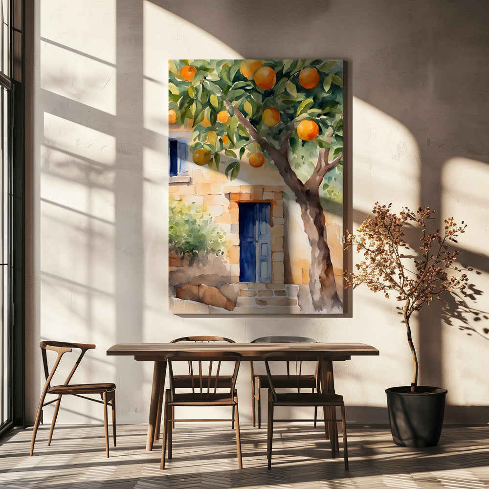 Orangenbaum | Leinwand-Bilder