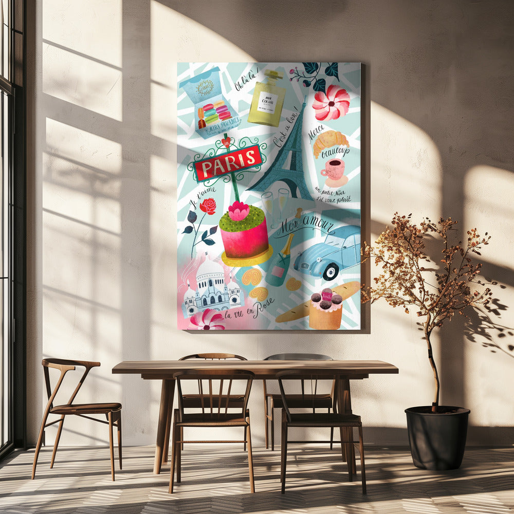 Paris Sucre Sacre Coeur | Canvas