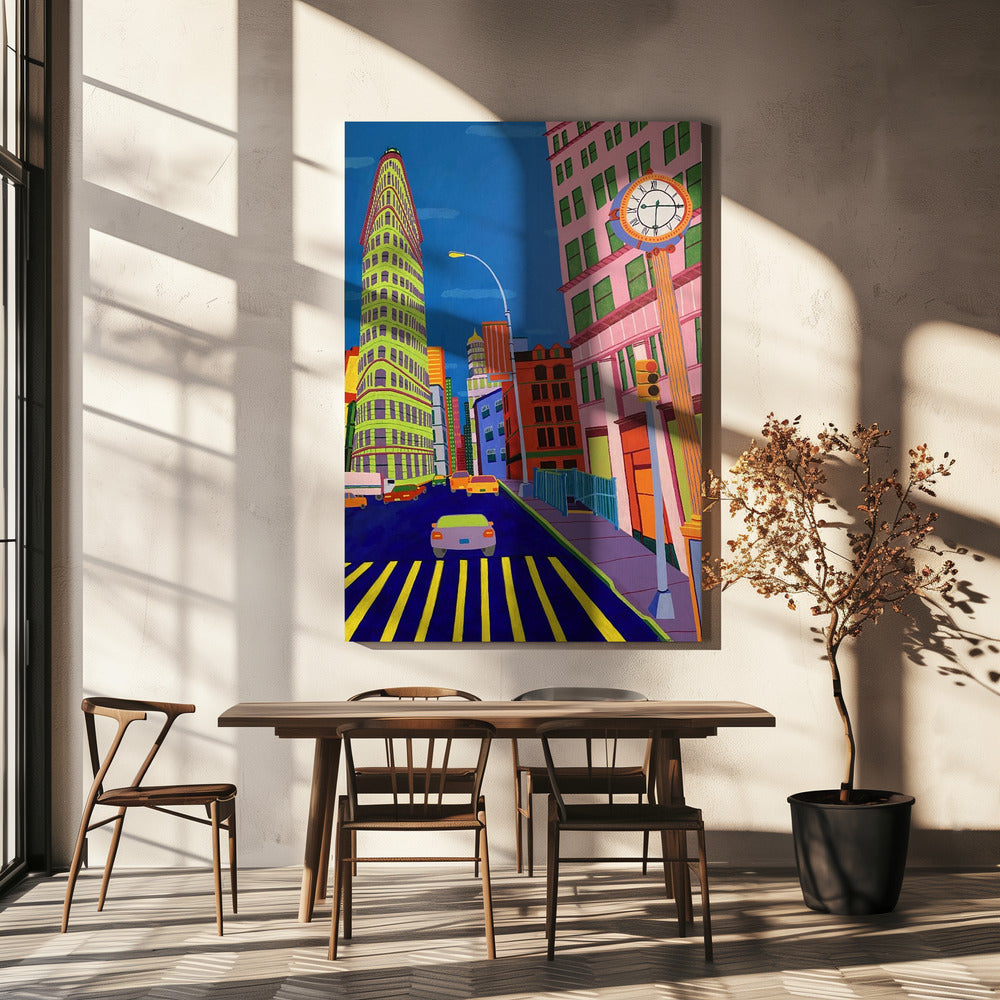 Budynek Flatiron | Wydruki na łótnie