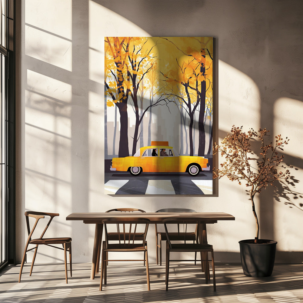 New York City Watercolor Digital Painting (6) | Canvas