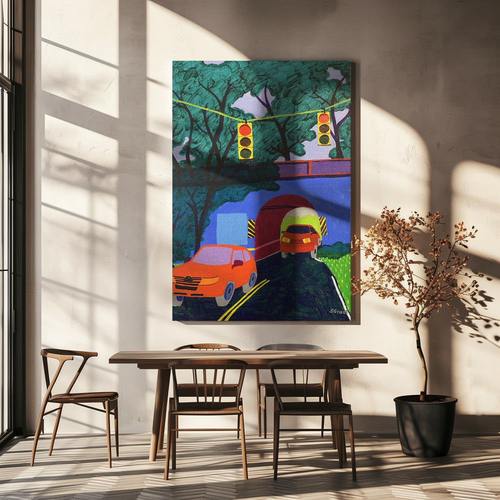 Paso elevado | Impresiones en Lienzo