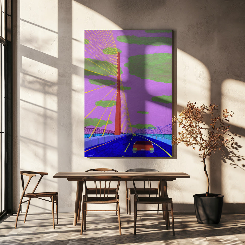 Sunshine Syway Bridge #2 | Canvas
