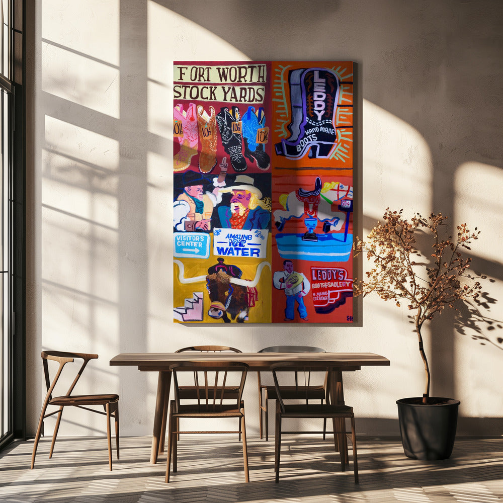 Fort Worth | Canvastaulut