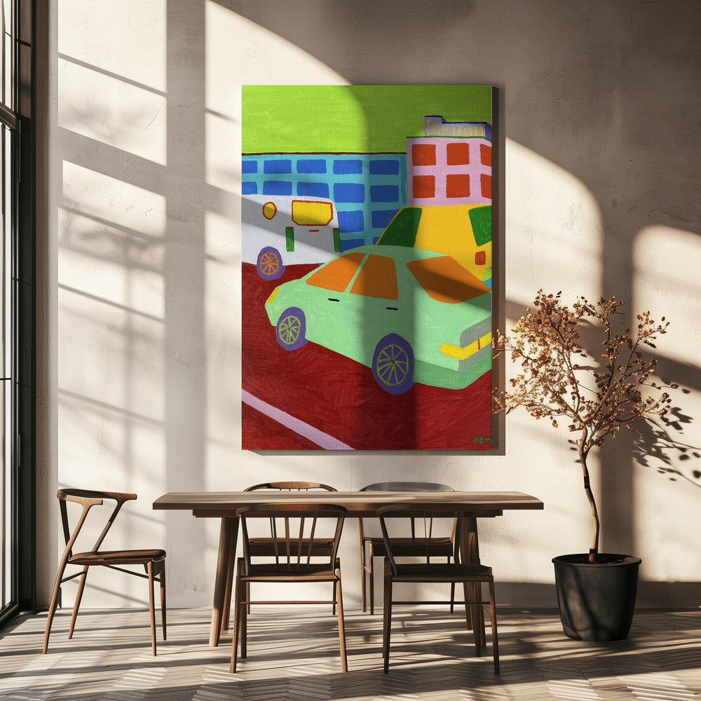 Ruch na rampie | Wydruki na łótnie