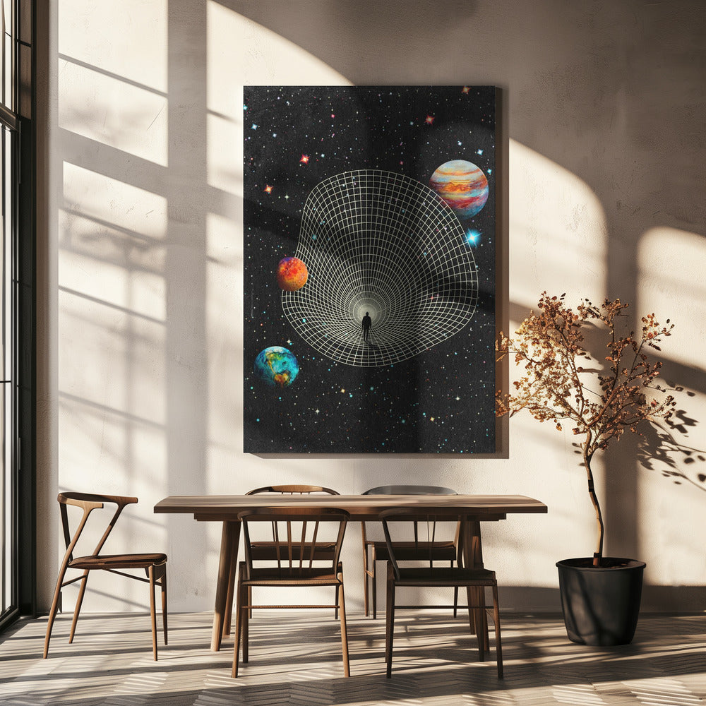 Abstract Space Portal | Canvas