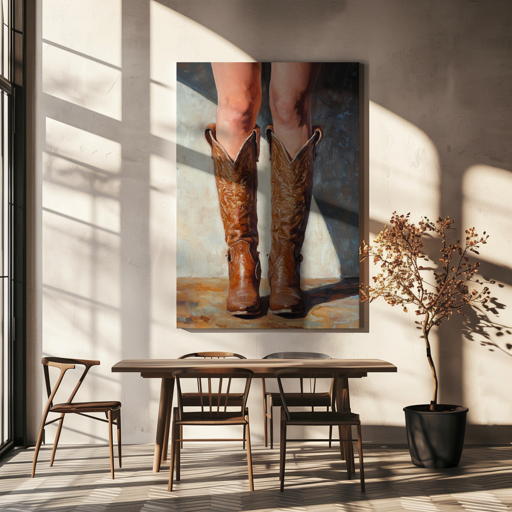 Cowboystiefel | Leinwand-Bilder