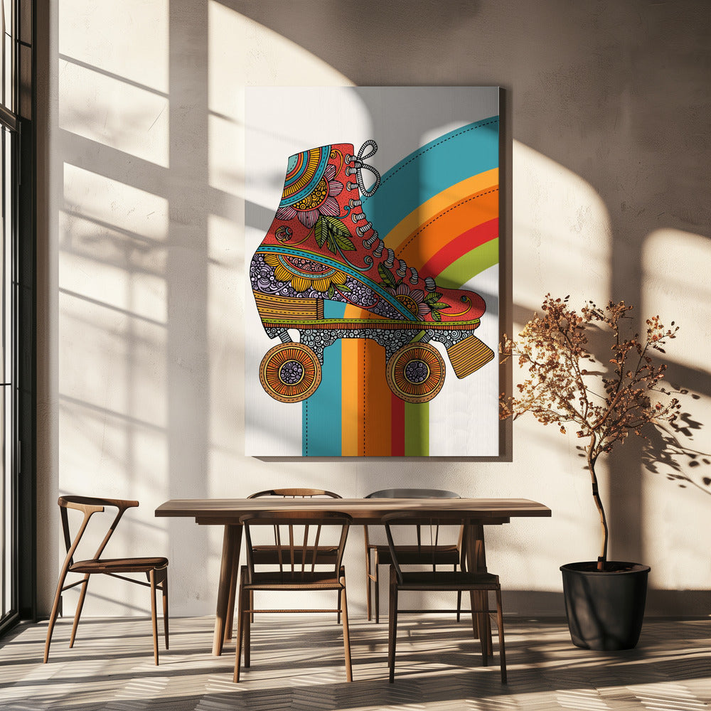 Patín de ruedas | Impresiones en Lienzo