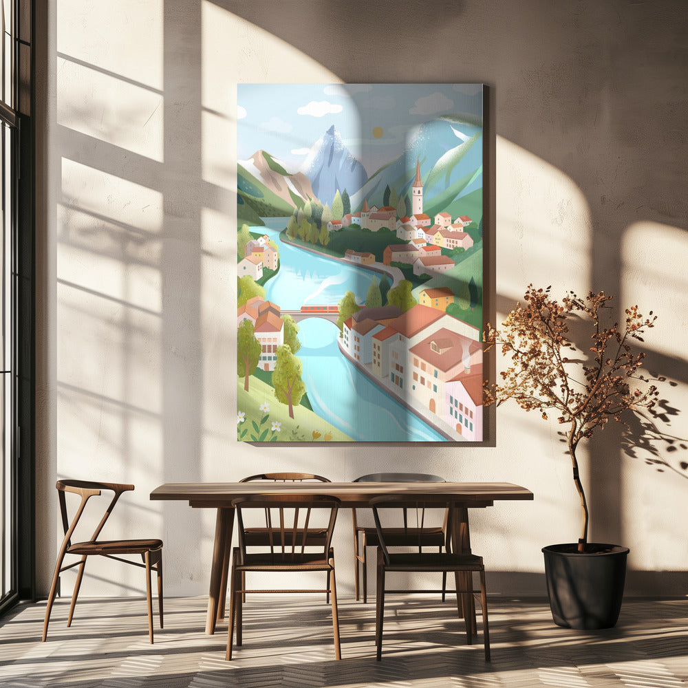 Alpi svizzere | Stampe su Tela