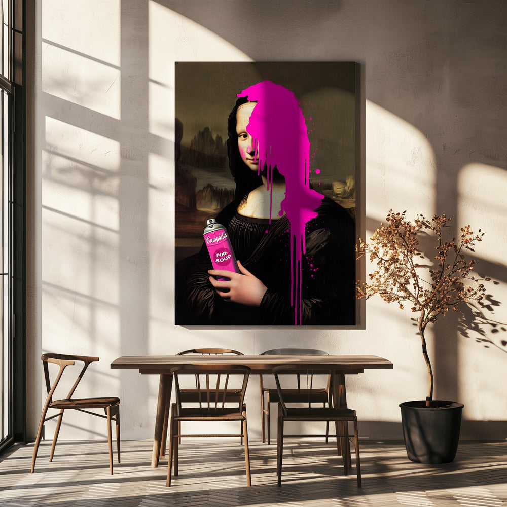 Pink Soup | Canvas