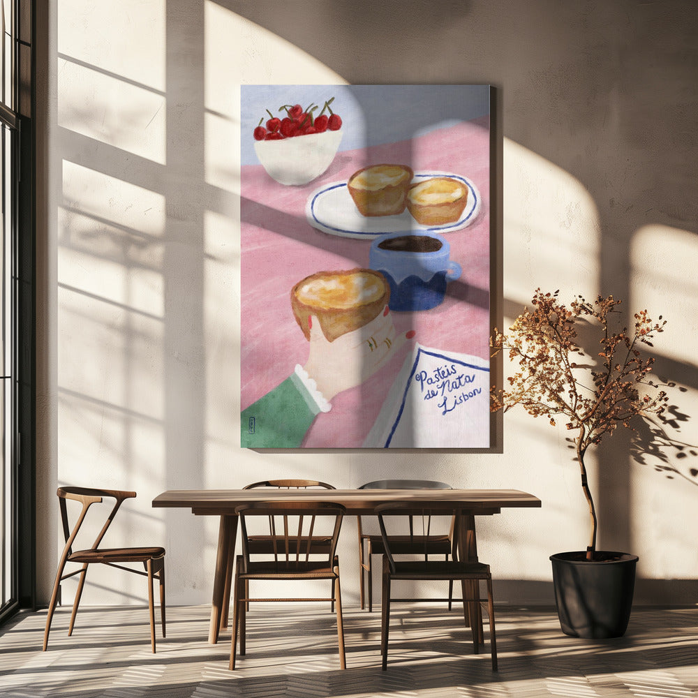 With Love From Lisbon - Food and Travel Art | Canvas