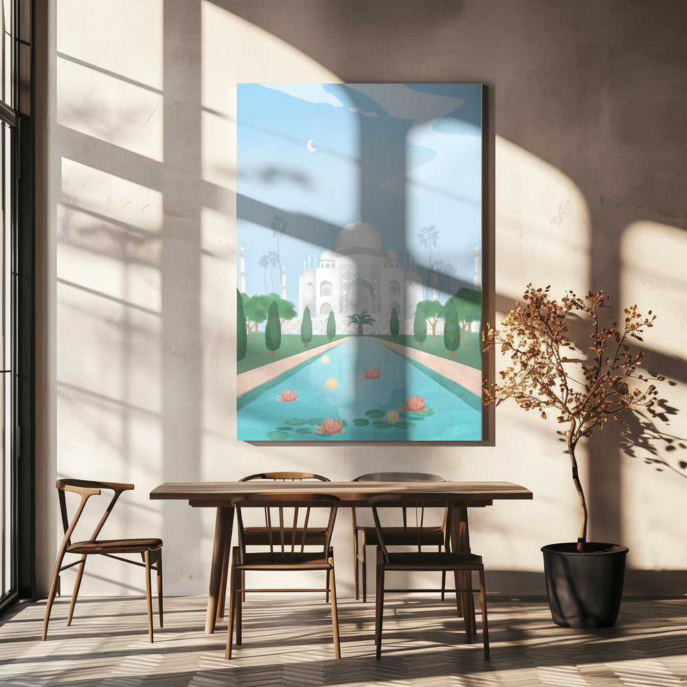 Taj Mahal, India | Canvas