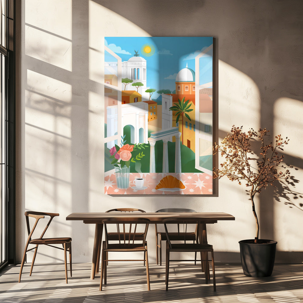 Emily en Roma | Impresiones en Lienzo