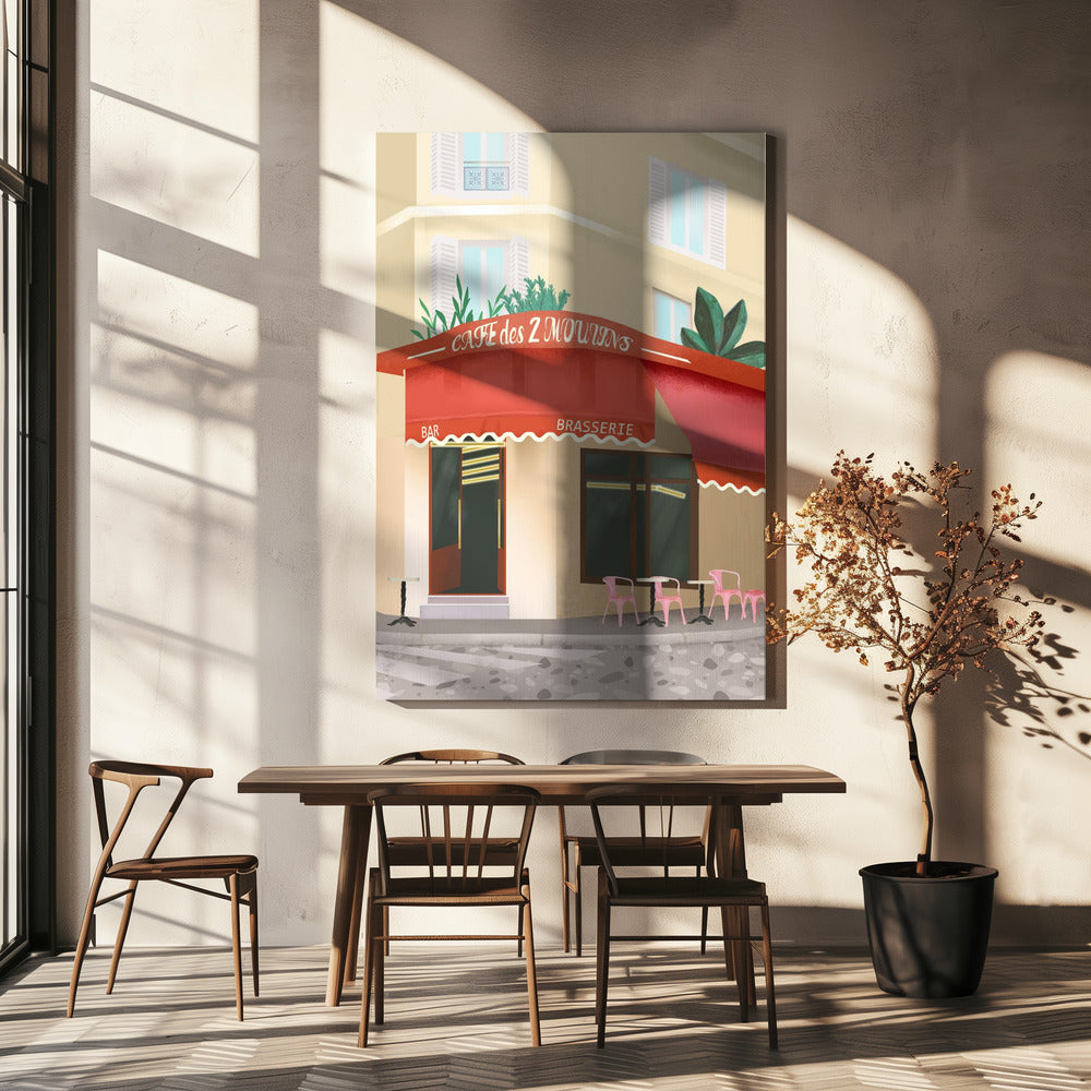Café De París | Impresiones en Lienzo