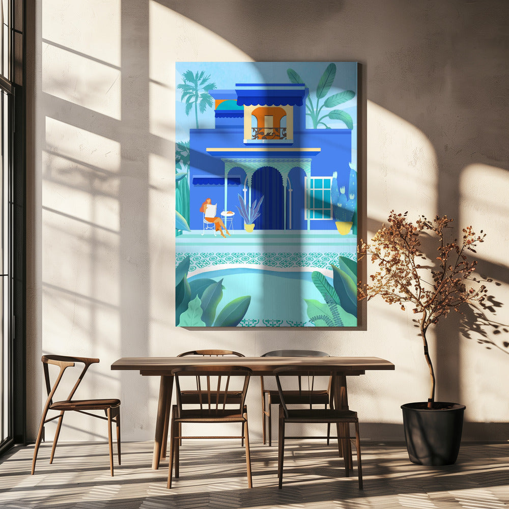 Oasis Azul | Impresiones en Lienzo