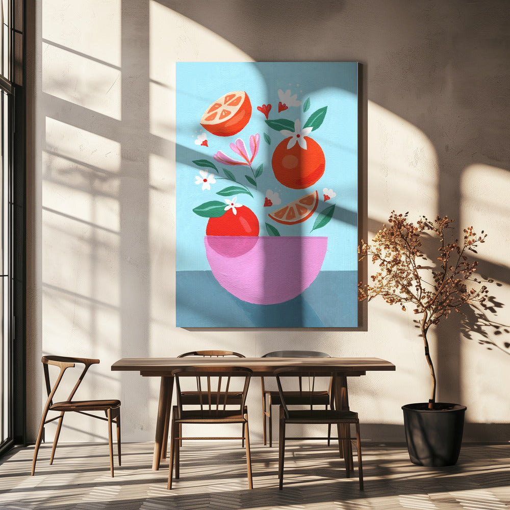 Obstschale | Leinwand