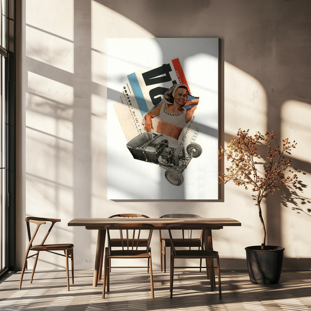 Vintage Ästhetik | Leinwand